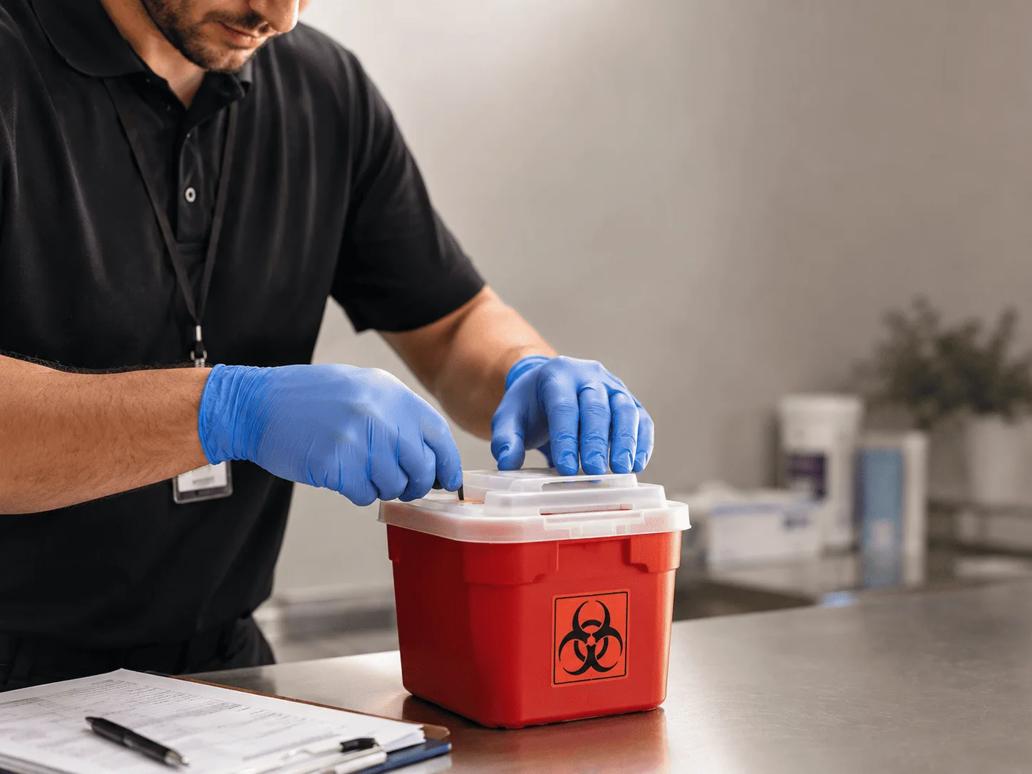 Why choose Sharps Waste Disposal in Burbank, OK